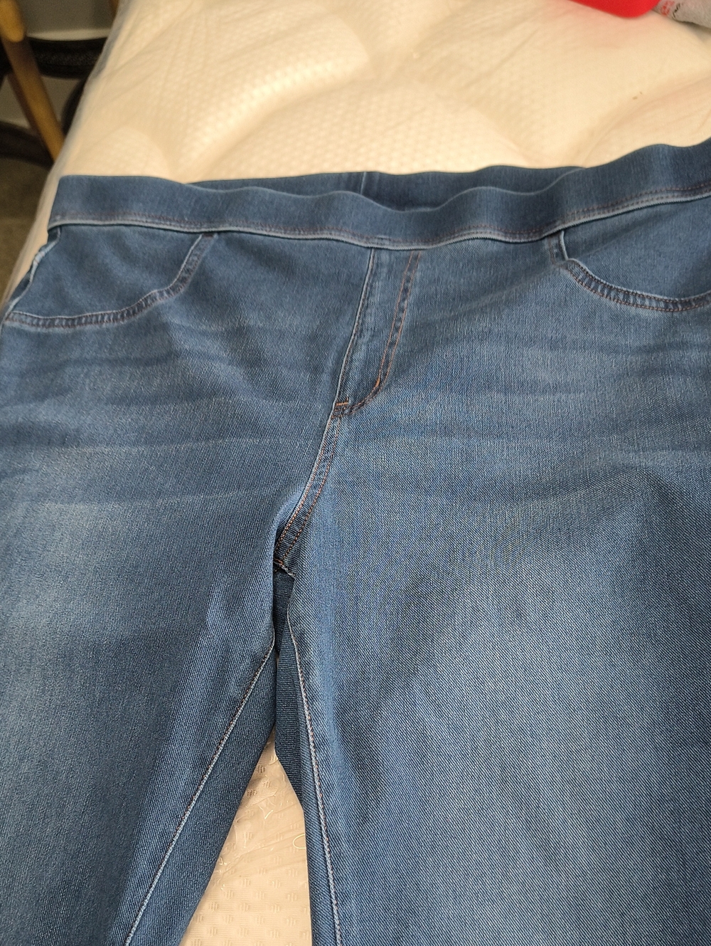 Time and Tru Blue Stretch Jeggings - Slim Fit